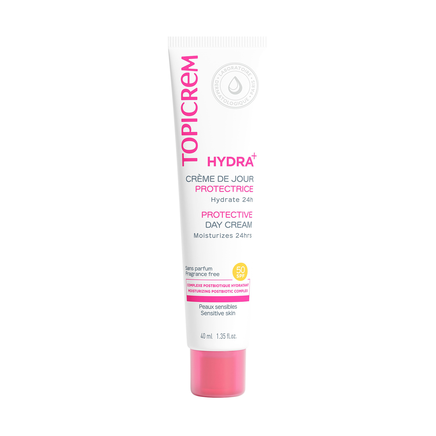 Захисний денний крем для обличчя Topicrem Hydra + Protective Day Cream, SPF 50, 40 мл
